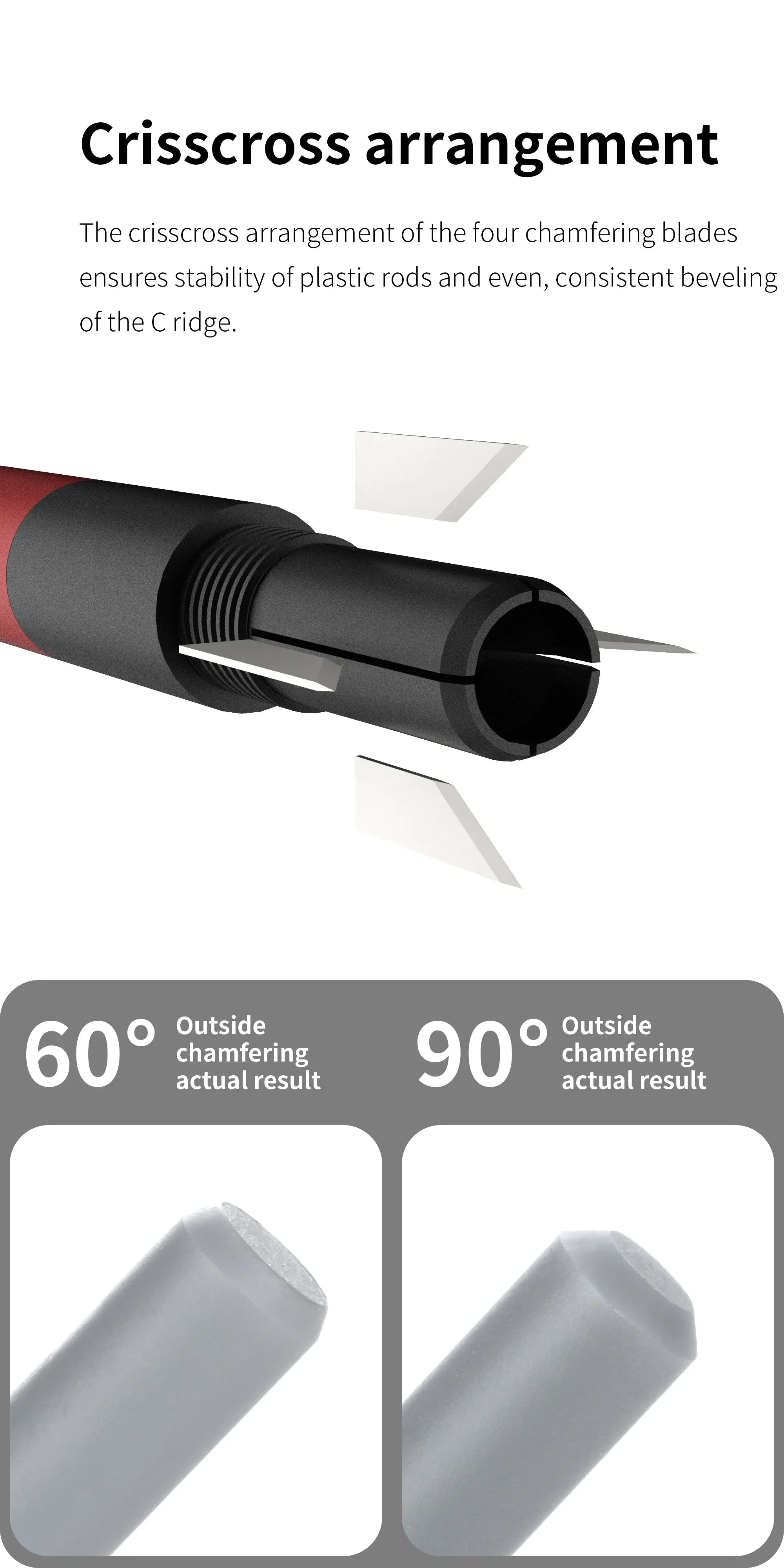 DSPIAE Plastic Chamfering Tool AT-CT - A-Z Toy Hobby