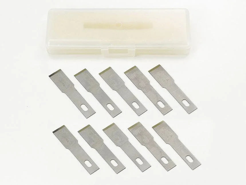 Tamiya 74101 Modeler's Knife Pro Replacement Blade Chisel (10pcs) - A-Z Toy Hobby