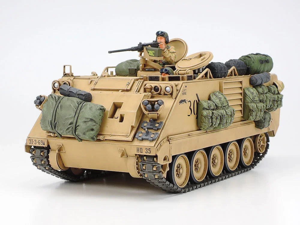 Tamiya 35265 M113A2 Armored Person Carrier Desert Version 1/35 Model Kit - A-Z Toy Hobby