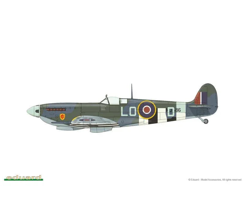 Eduard 70121 Spitfire Mk. IXc Late Version ProfiPACK 1/72 Model Kit - A-Z Toy Hobby