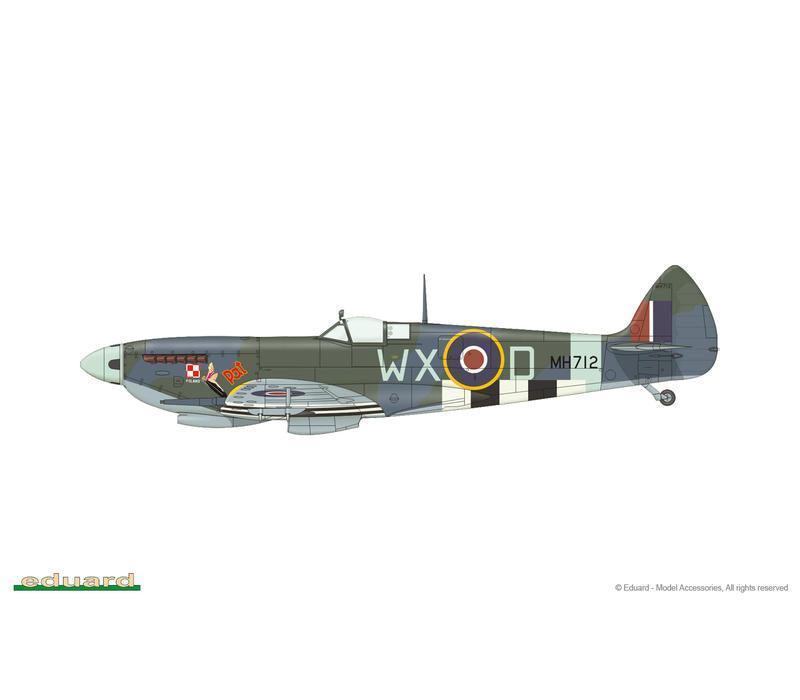 Eduard 70121 Spitfire Mk. IXc Late Version ProfiPACK 1/72 Model Kit - A-Z Toy Hobby