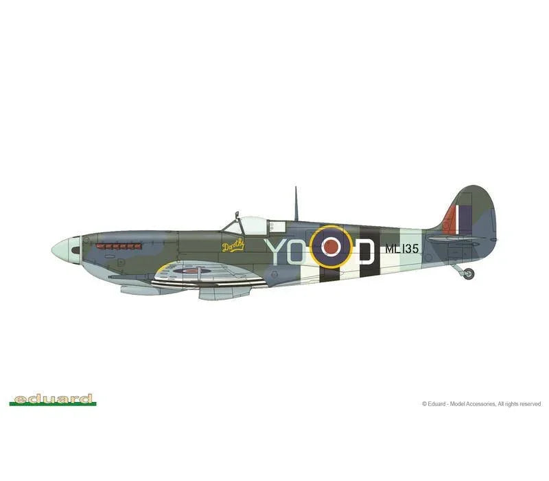 Eduard 70121 Spitfire Mk. IXc Late Version ProfiPACK 1/72 Model Kit - A-Z Toy Hobby
