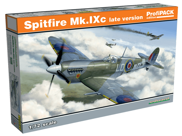 Eduard 70121 Spitfire Mk. IXc Late Version ProfiPACK 1/72 Model Kit - A-Z Toy Hobby