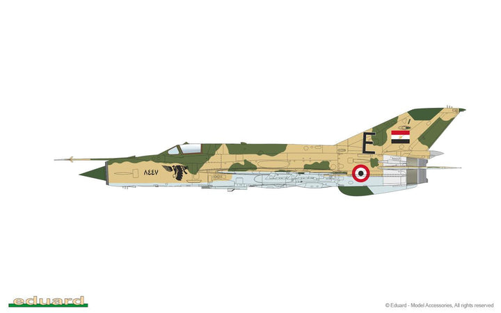 Eduard 70142 MiG-21MF Fighter Bomber ProfiPACK 1/72 Model Kit - A-Z Toy Hobby