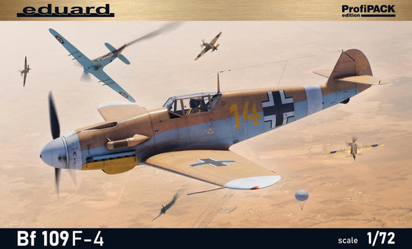 Eduard 70155 Bf 109F-4 ProfiPACK 1/72 Model Kit - A-Z Toy Hobby