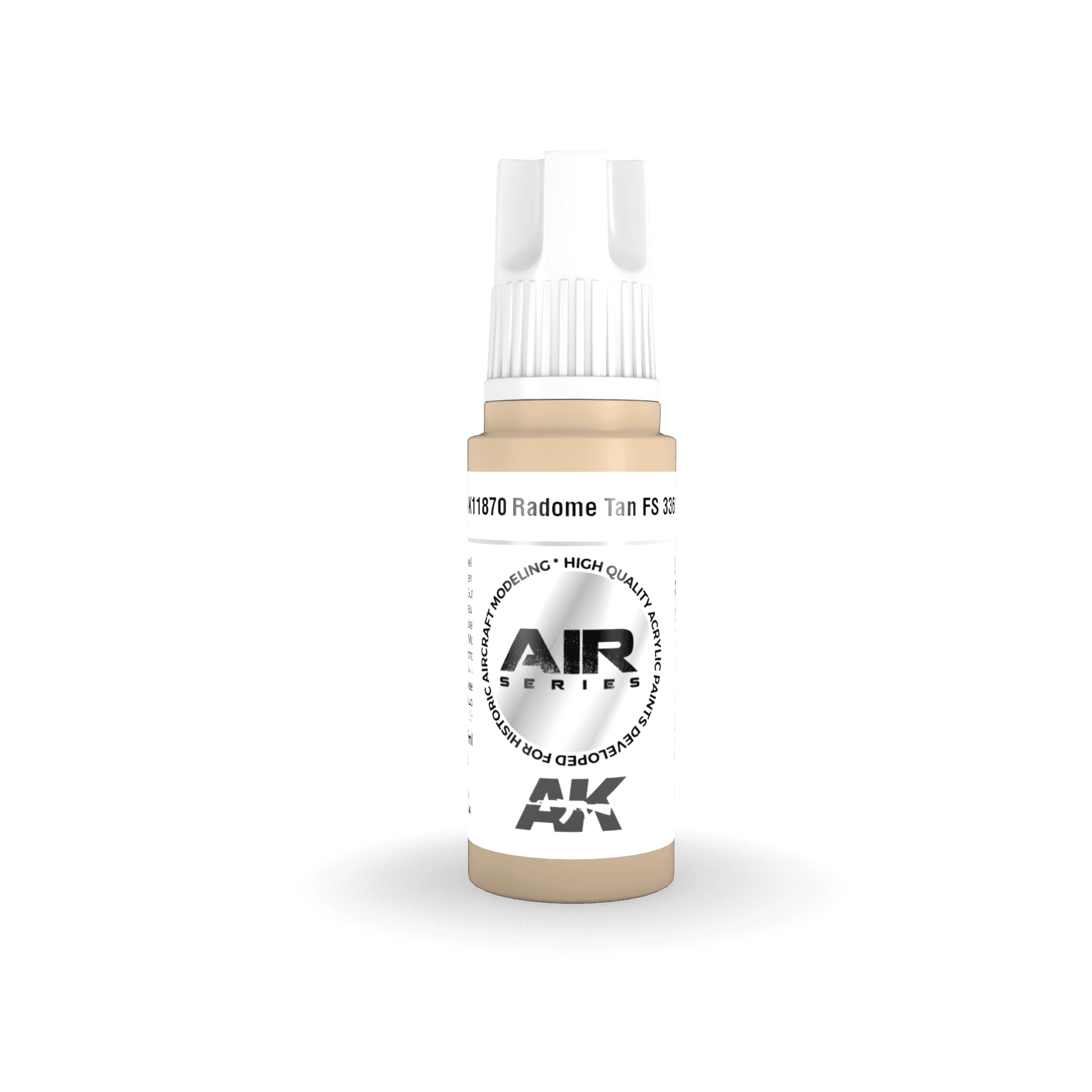 AK Interactive AK11870 3G Air Radome Tan FS 33613 Paint 17ml - A-Z Toy Hobby