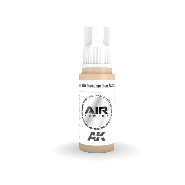 AK Interactive AK11870 3G Air Radome Tan FS 33613 Paint 17ml