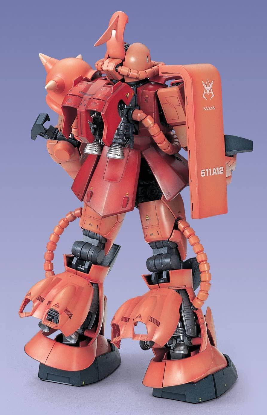 BANDAI - BANDAI パーフェクトグレード　ZAKU-II MS-06S PG Amazon.com: Bandai Hobby MS-06S Char's Zaku II 