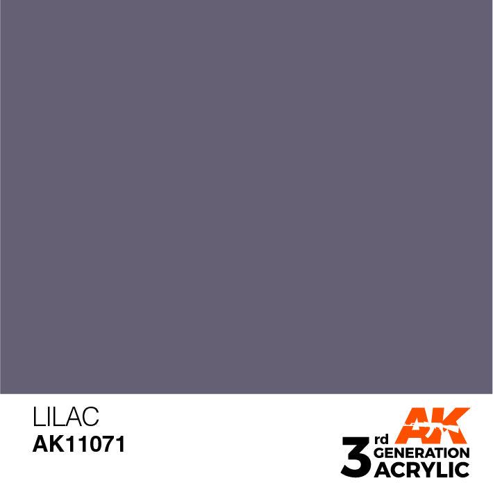 AK Interactive AK11071 3G Lilac Acrylic Paint 17ml - A-Z Toy Hobby