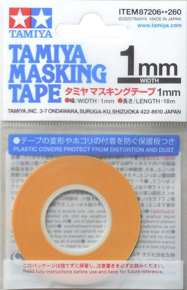 Tamiya 87206 Masking Tape 1mm TAM87206 - A-Z Toy Hobby