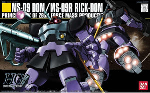 Bandai HGUC 059 Dom/Rick-Dom 1/144 Model Kit - A-Z Toy Hobby