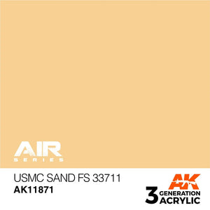 AK Interactive AK11871 3G Air USMC Sand FS 33711 Paint 17ml - A-Z Toy Hobby