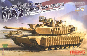 Meng M1A2 Abrams SEP TUSK I/TUSK II 1/35 Model Kit - A-Z Toy Hobby