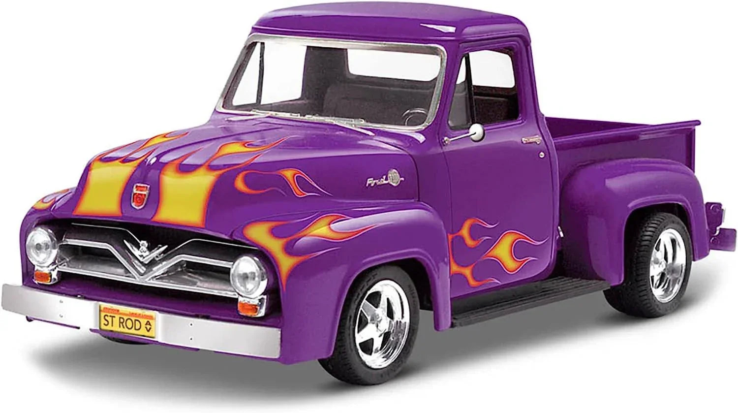 Monogram 1955 Ford F-100 Pickup Street Rod 1/24 Model Kit - A-Z Toy Hobby