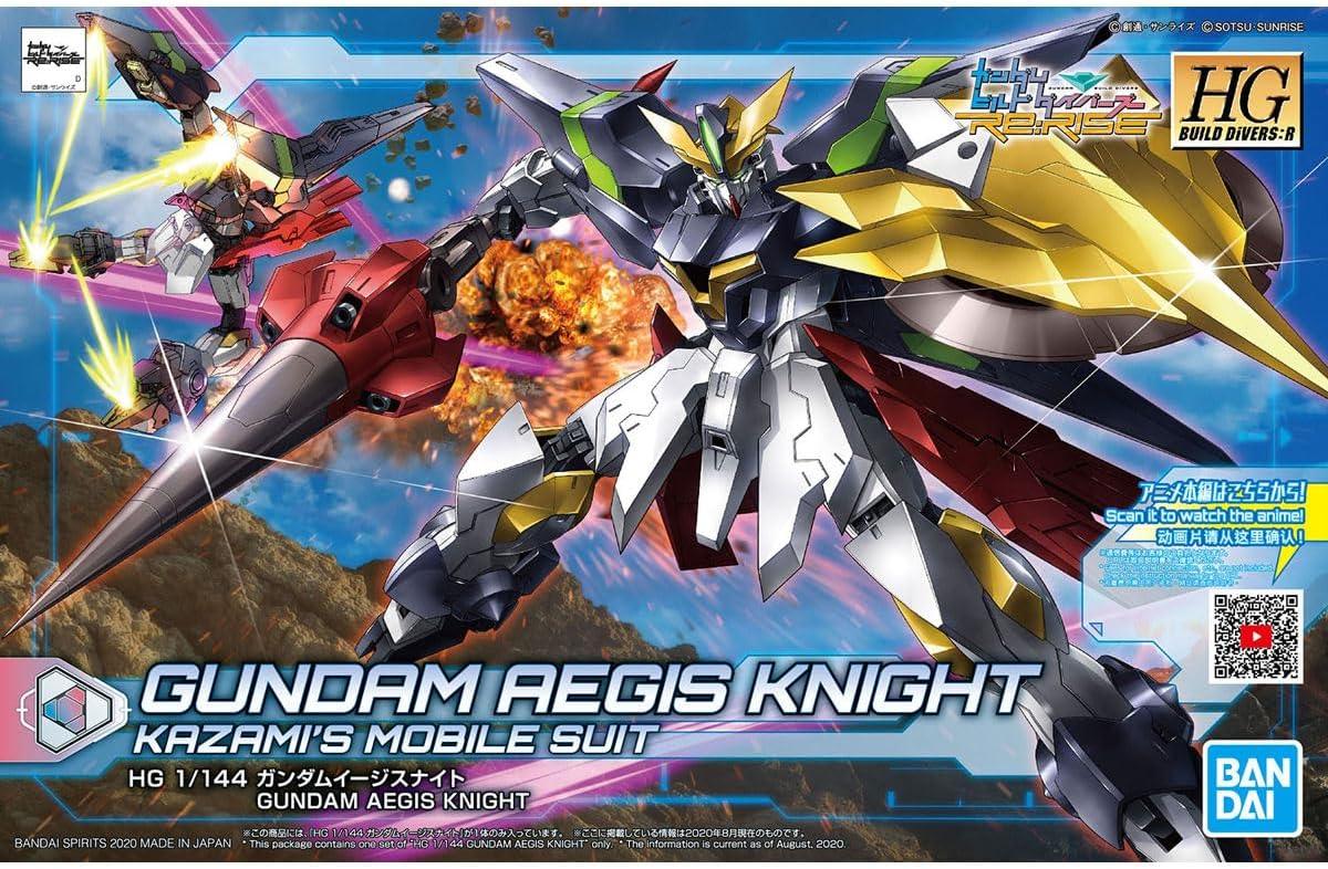 Bandai 033 Gundam Aegis Knight HGBD 1/144 Model Kit - A-Z Toy Hobby