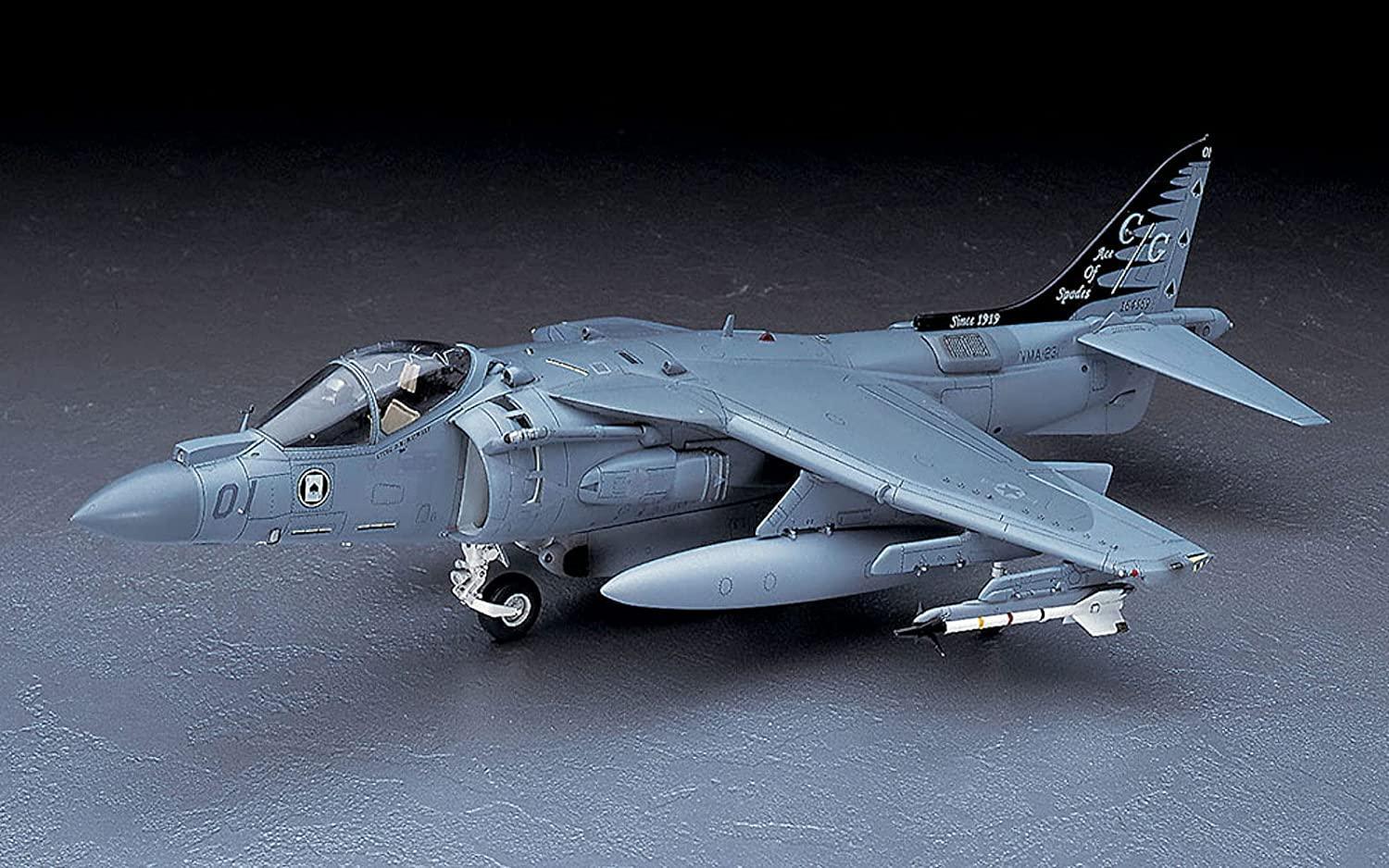 Hasegawa 07228 AV-8B Harrier II Plus 1/48 Model Kit - A-Z Toy Hobby