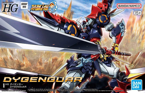 Bandai Super Robot Wars Dygenguar HG Model Kit