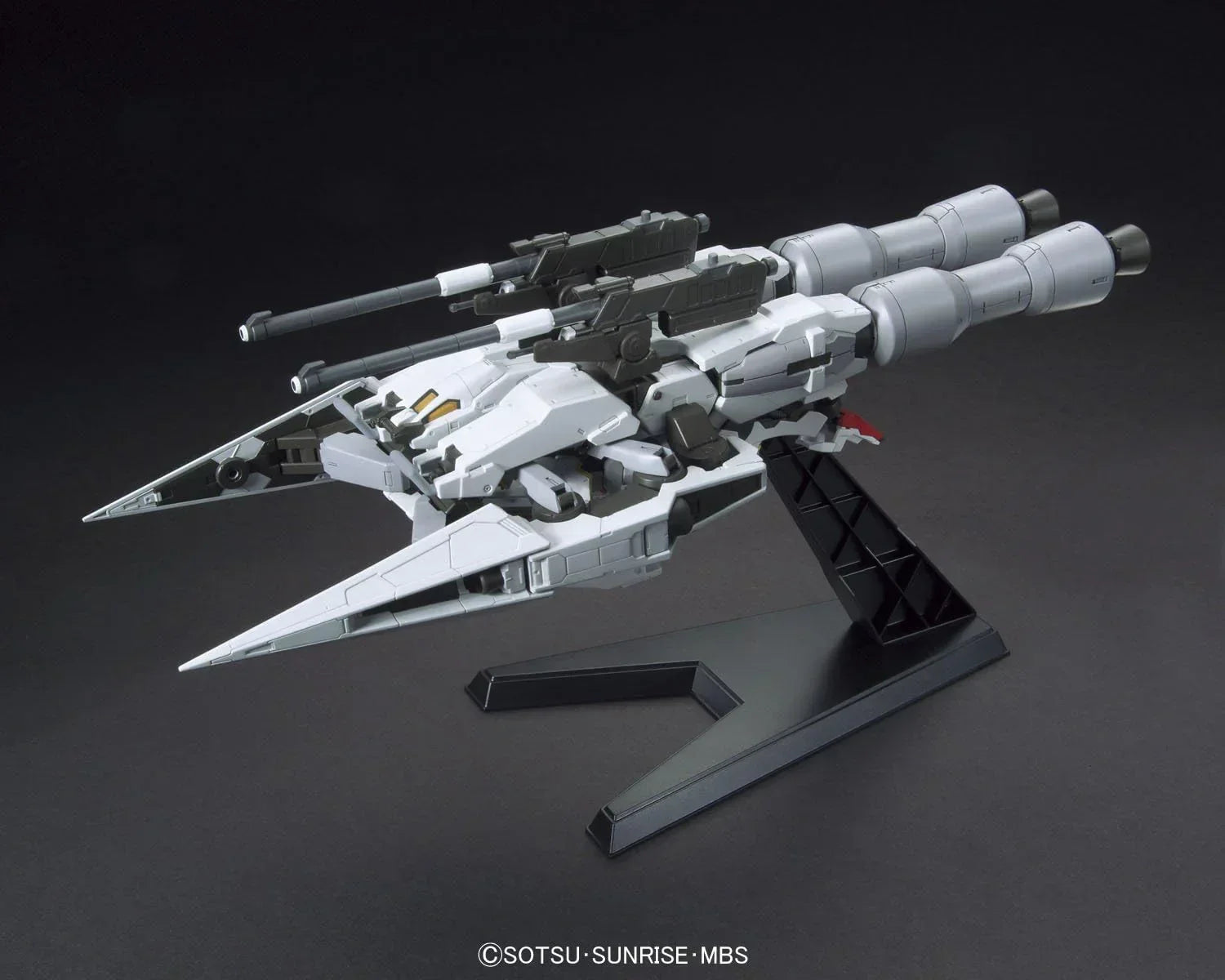 Bandai 007 Gundam Barbatos & Long Distance Transport Booster Kutan Type-III HG IBO 1/144 Model Kit - A-Z Toy Hobby
