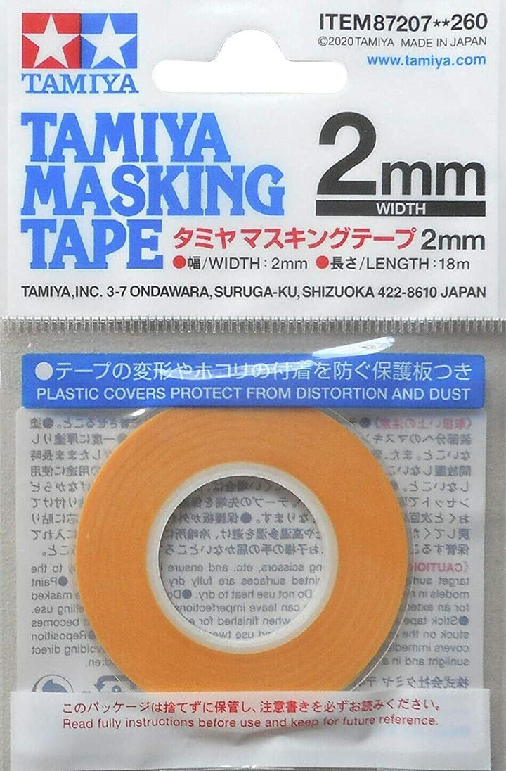 Tamiya 87207 Masking Tape 2mm TAM87207 - A-Z Toy Hobby