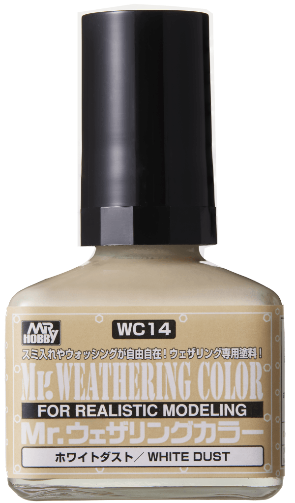 Mr. Hobby WC14 Mr. Weathering Color White Dust 40ml - A-Z Toy Hobby