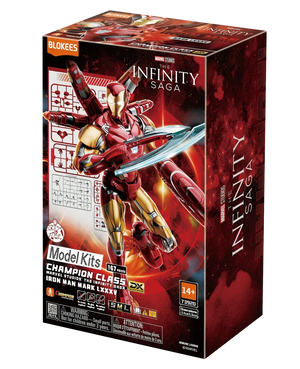 Blokees Marvel Infinity Saga CC01-EX Iron Man MK85 EX Champion Class Model Kit - A-Z Toy Hobby
