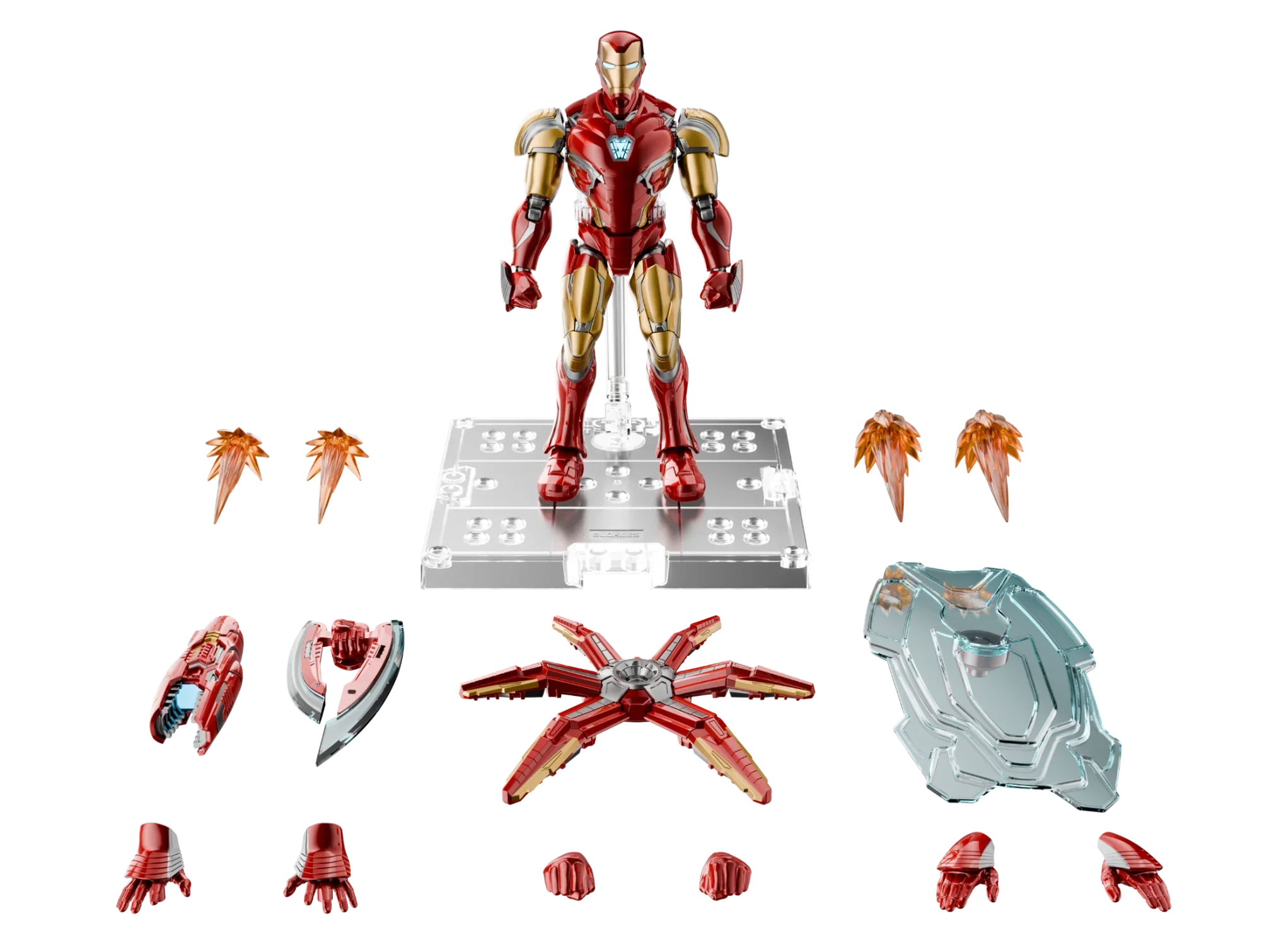 Blokees Marvel Infinity Saga CC01-EX Iron Man MK85 EX Champion Class Model Kit - A-Z Toy Hobby