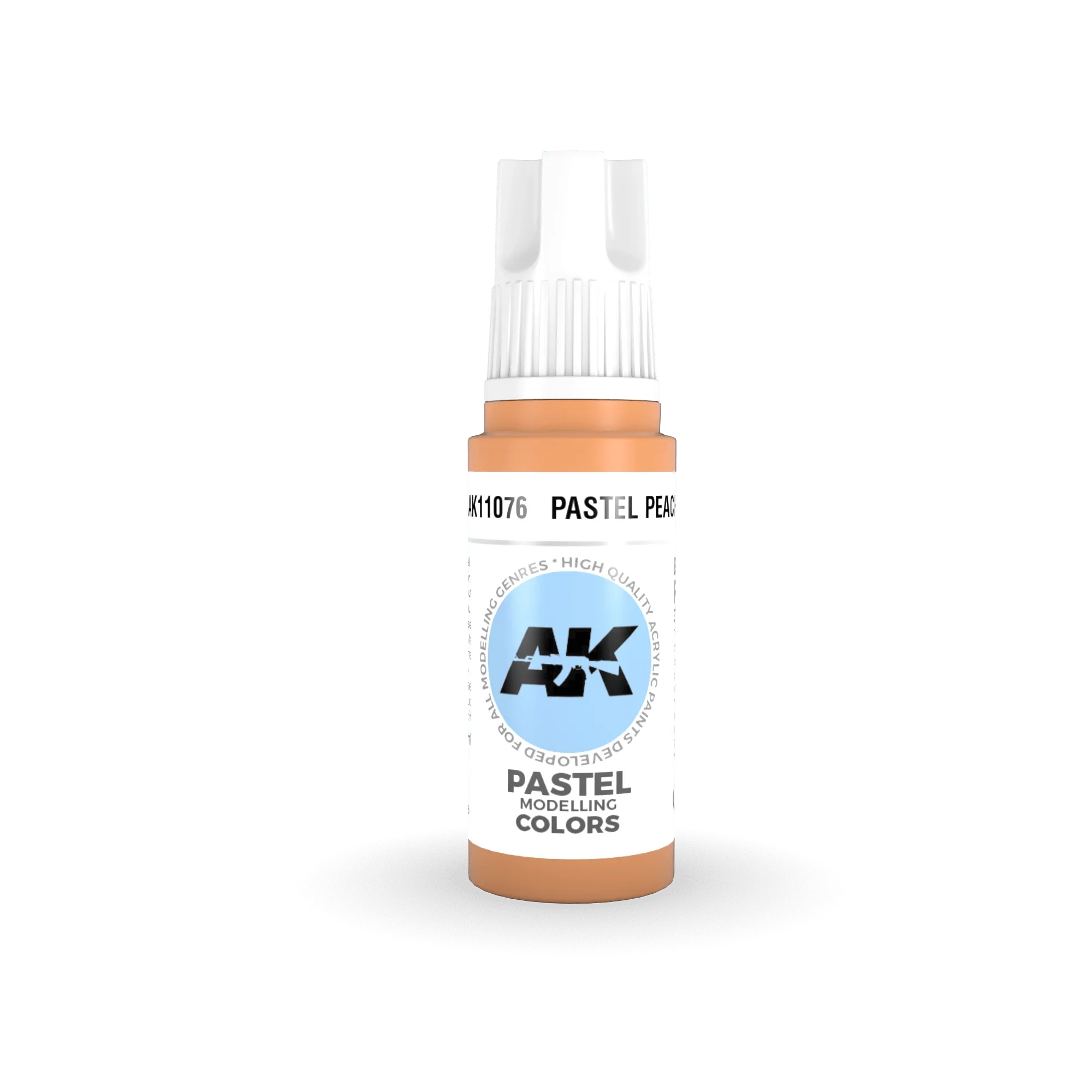 AK Interactive AK11076 3G Pastel Peach Acrylic Paint 17ml - A-Z Toy Hobby
