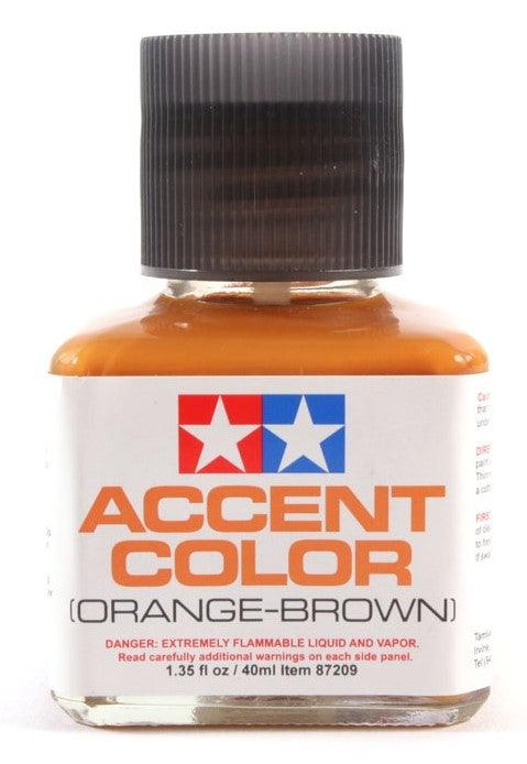 Tamiya 87209 Panel Line Accent Color Orange Brown 40ml TAM87209 - A-Z Toy Hobby