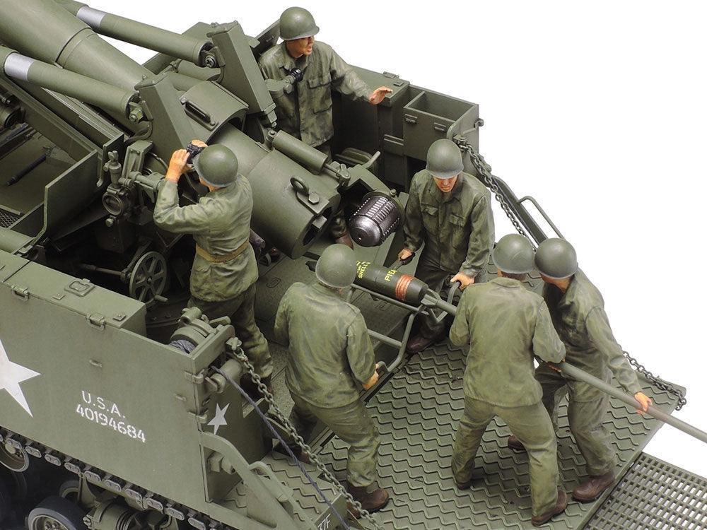 Tamiya 35351 US Self Propelled 155mm M40 1/35 Model Kit - A-Z Toy Hobby