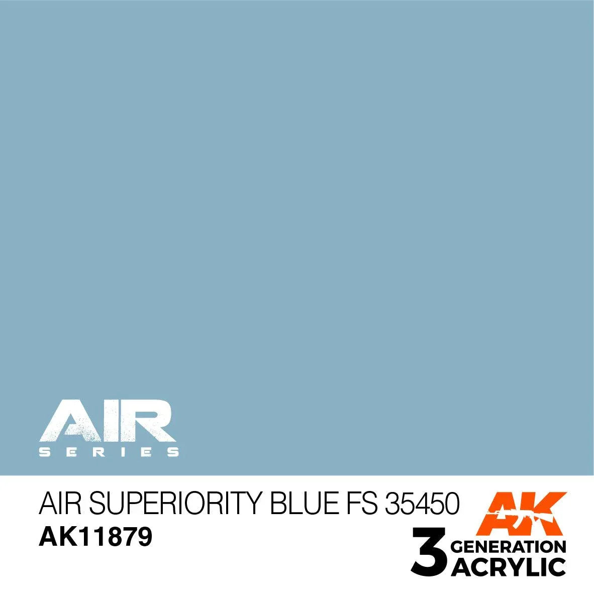 AK Interactive AK11879 3G Air Superiority Blue FS 35450 Paint 17ml - A-Z Toy Hobby
