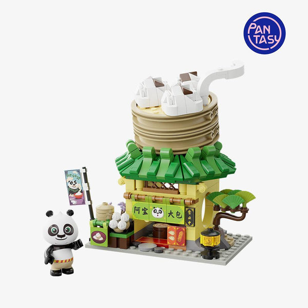 Pantasy Kung Fu Panda Po's Dumpling Shop Brick Kit - A-Z Toy Hobby