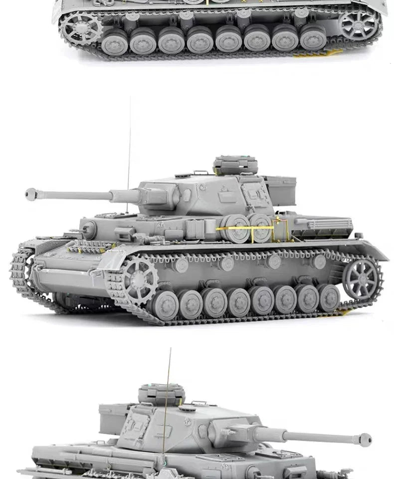 Border Model BT004 Panzer IV F2 & G 1/35 Model Kit - A-Z Toy Hobby