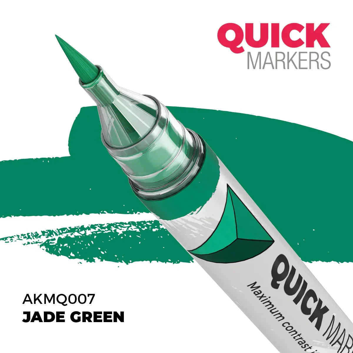 AK Interactive AKMQ007 Quick Markers Jade Green