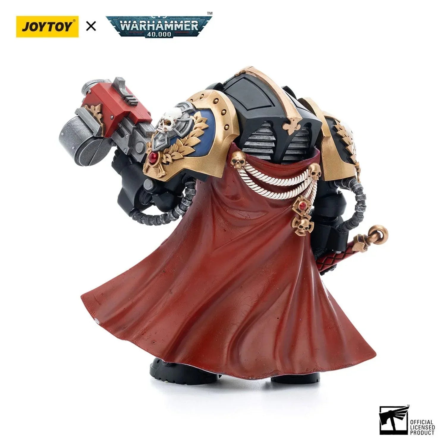 Joy Toy Warhammer 40K Ultramarines Terminator Chaplain Brother Vanius 1/18 Action Figure - A-Z Toy Hobby