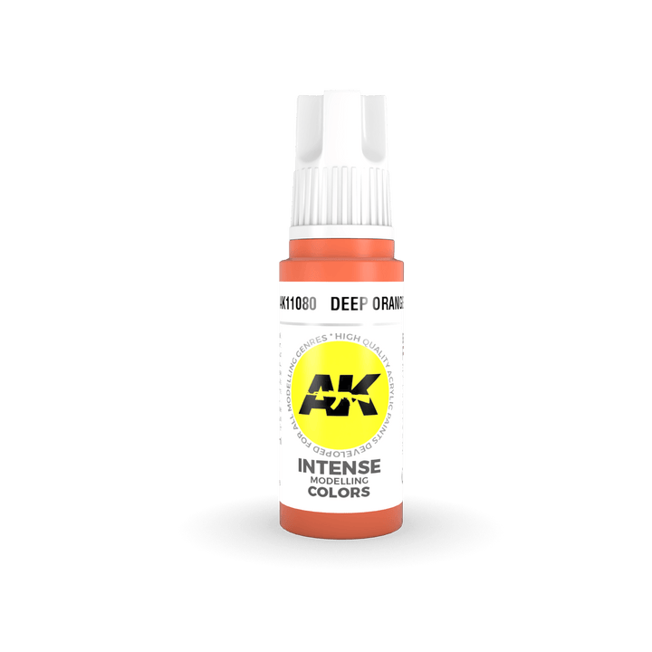 AK Interactive AK11080 3G Deep Orange Acrylic Paint 17ml - A-Z Toy Hobby