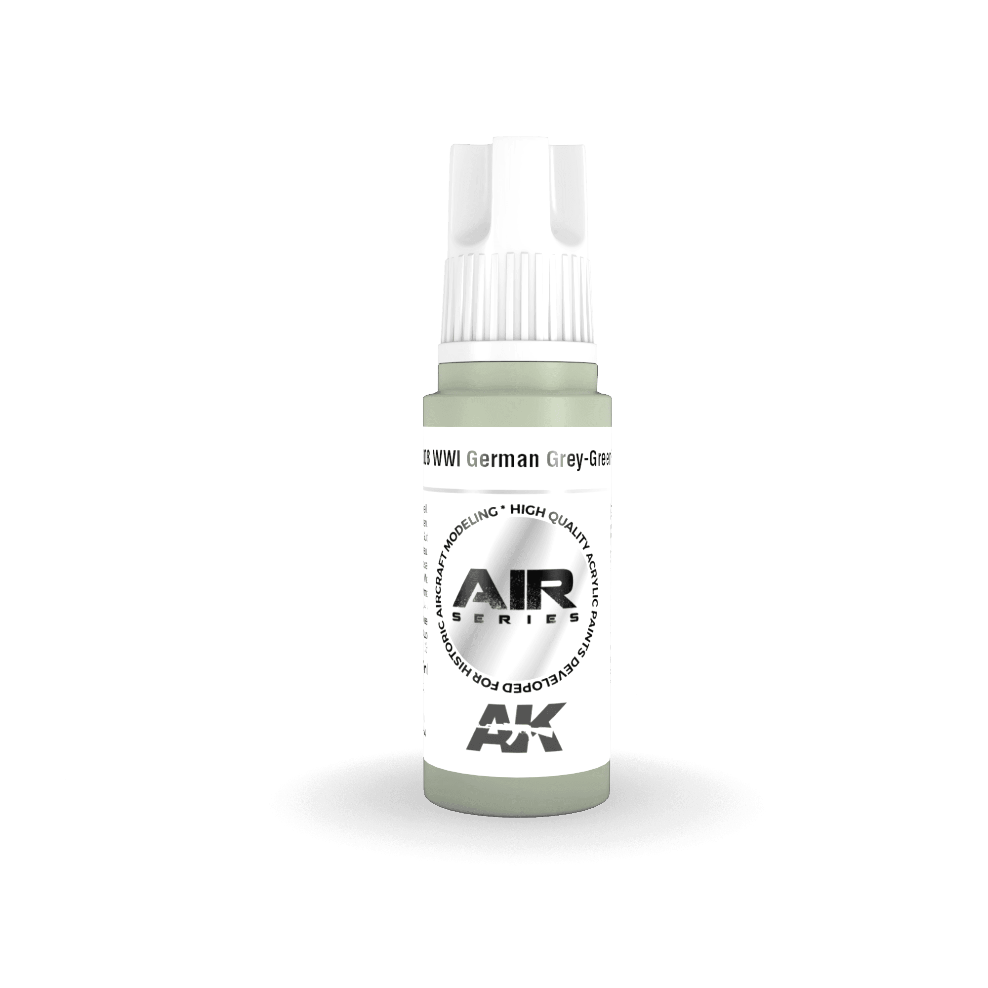 AK Interactive AK11808 3G Air WWI German Grey-Green Primer Paint 17ml - A-Z Toy Hobby