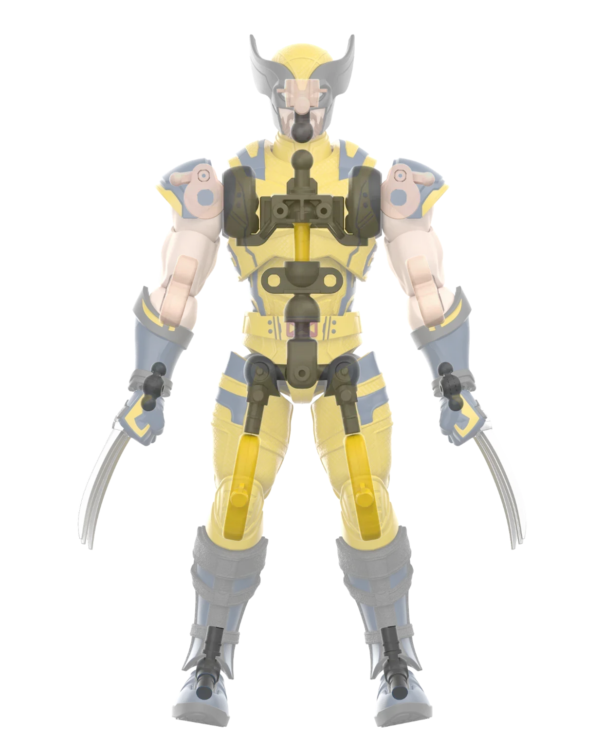 Blokees Marvel Infinity Saga Wolverine Champion Class Model Kit - A-Z Toy Hobby
