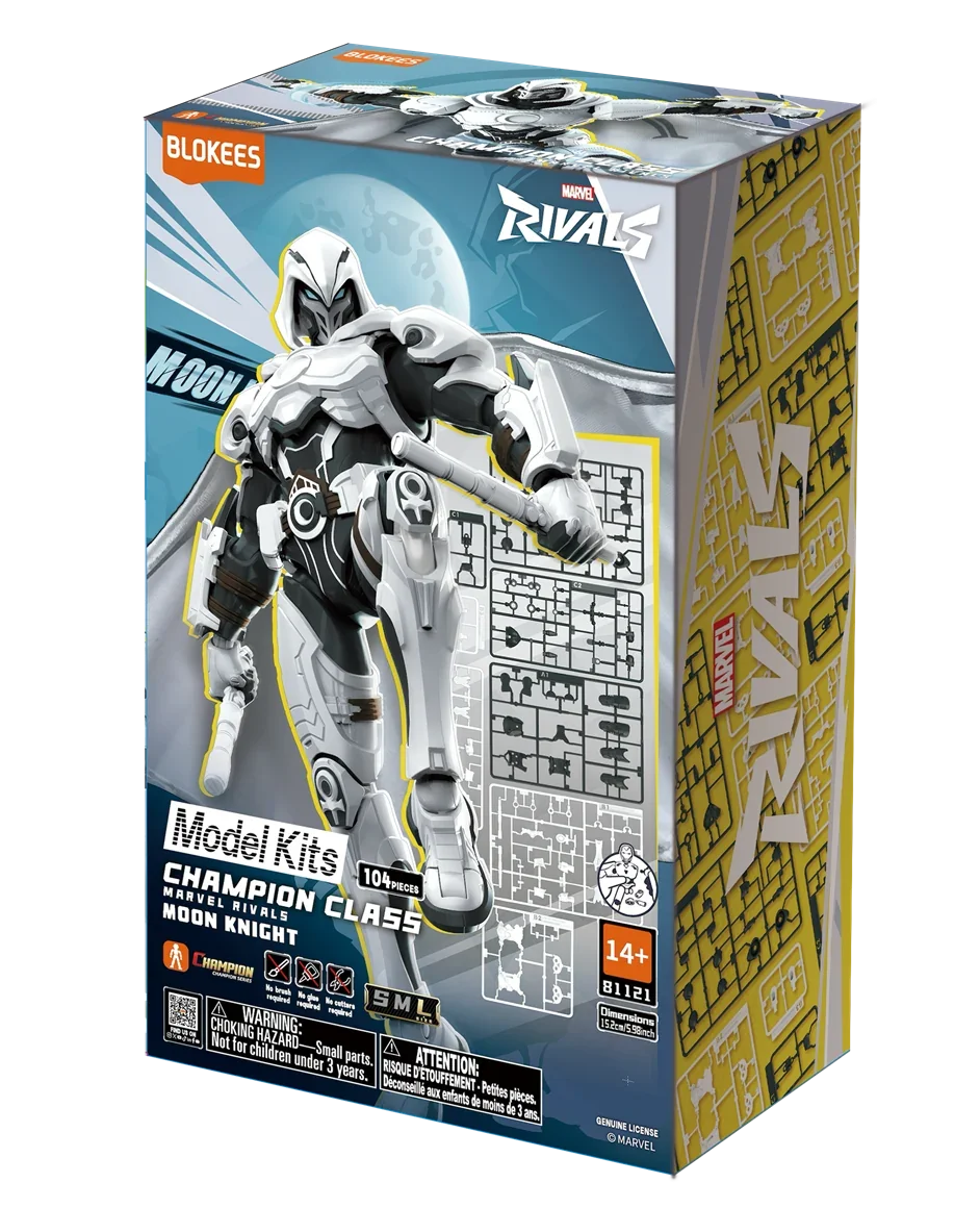 Blokees Marvel Rivals Moon Knight Model Kit – A-Z Toy Hobby