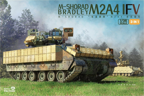 Magic Factory 2004 M-Shorad M2A4 Bradley IFV (3 in 1) 1/35 Model Kit