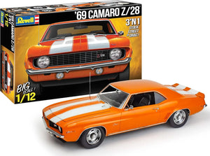 Revell 1969 Camaro Z/28 3 in 1 1/12 Model Kit - A-Z Toy Hobby