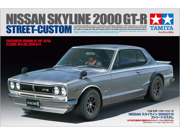 Tamiya 24335 2000 Nissan Skyline GT-R Street Custom 1/24 Model Kit