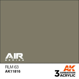 AK Interactive AK11816 3G Air RLM 63 Paint 17ml - A-Z Toy Hobby