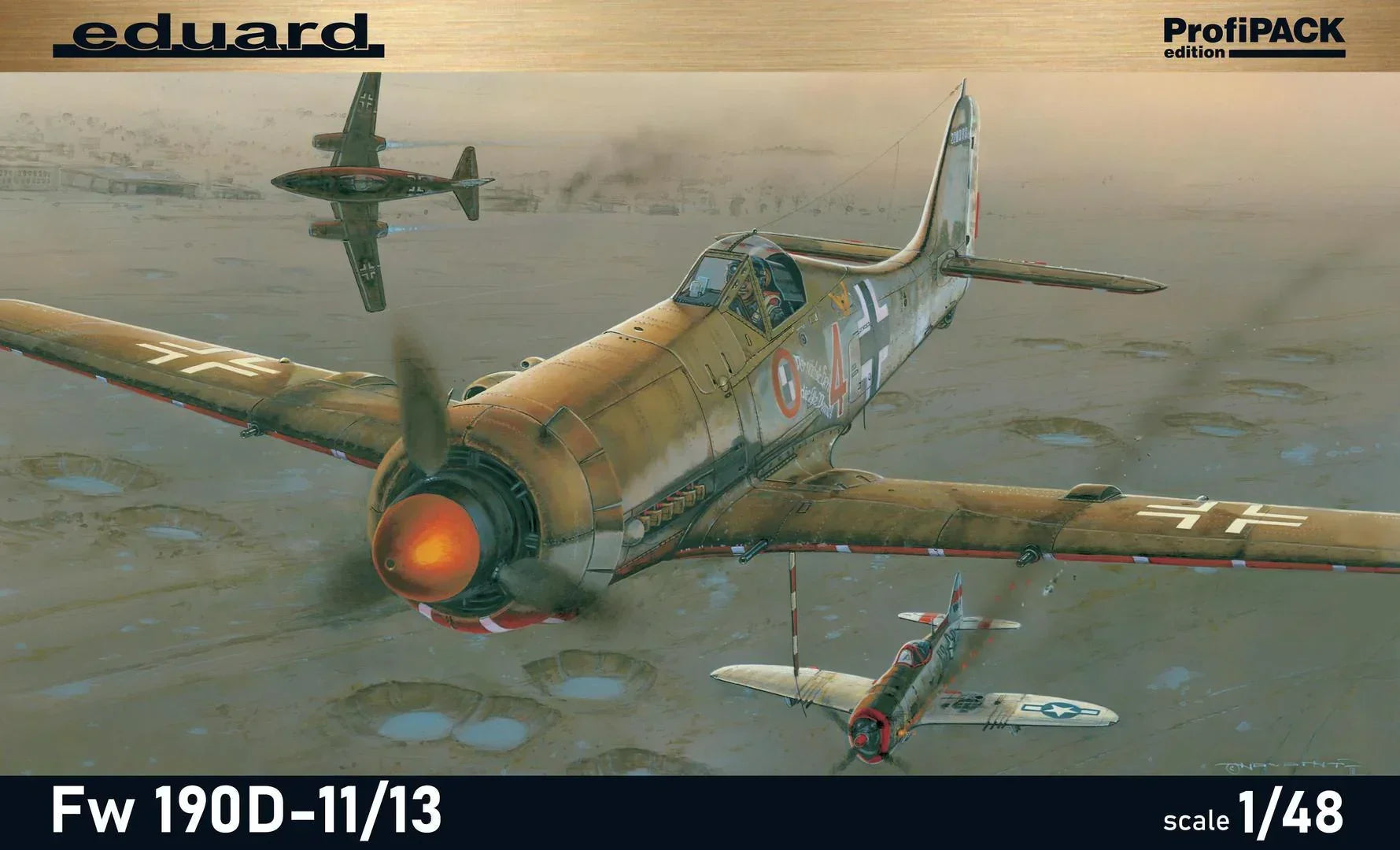 Eduard 8185 Fw 190D-11/13 ProfiPACK 1/48 Model Kit - A-Z Toy Hobby