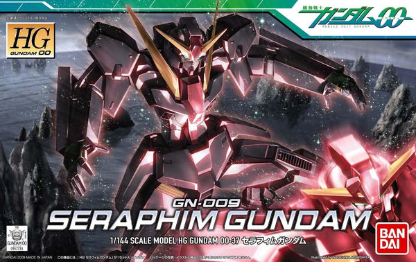 Bandai 37 Seraphim Gundam HG00 1/144 Model Kit - A-Z Toy Hobby