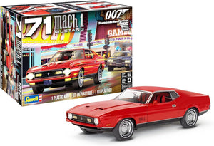 Revell 1971 Ford Mustang Mach 1 James Bond 007 1/25 Model Kit - A-Z Toy Hobby