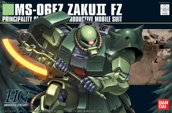 Bandai 087 Zaku II FZ HGUC 1/144 Model Kit