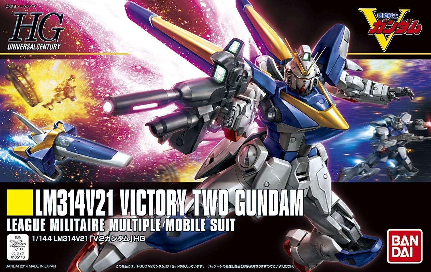 Bandai 169 Victory Two Gundam HGUC 1/144 Model Kit - A-Z Toy Hobby