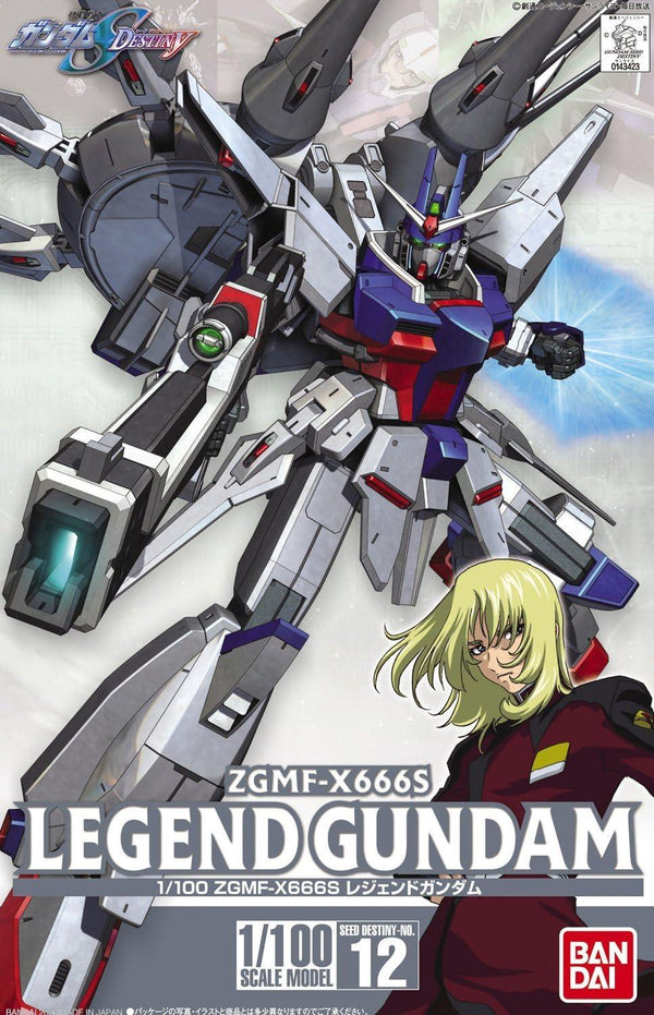 Bandai 12 Legend Gundam 1/100 Model Kit - A-Z Toy Hobby
