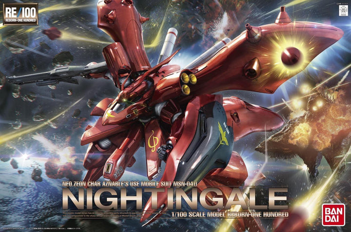 Bandai 001 Nightingale RE/100 1/100 Model Kit - A-Z Toy Hobby