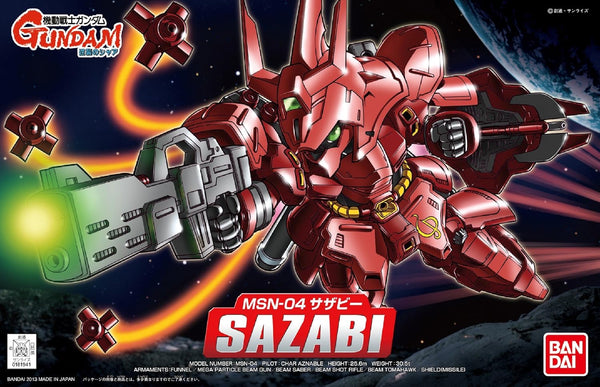 Bandai BB 382 Sazabi SD Model Kit